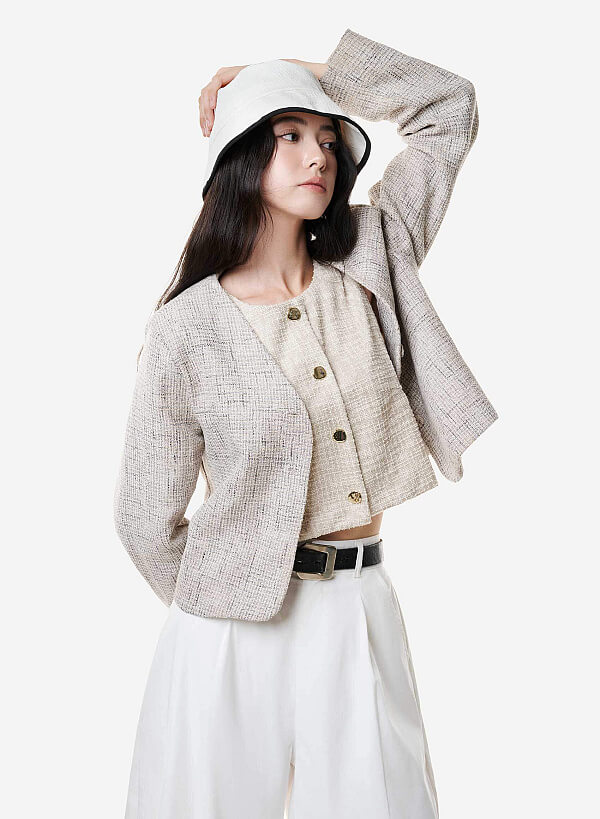 Nón vành đơn sắc nhấn viền màu