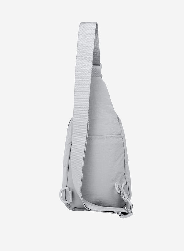 Túi bao tử SLING CROSS BAG - CRO 0003 - Màu xám - VASCARA