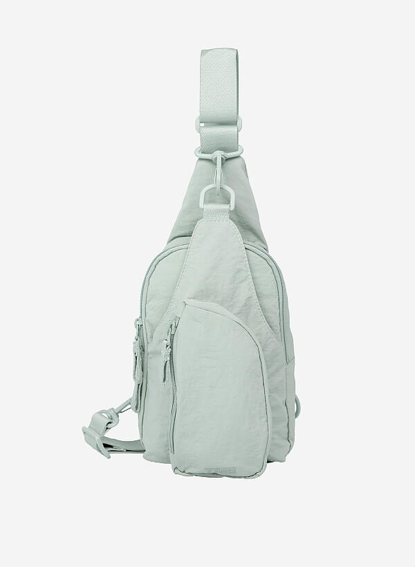Túi bao tử SLING CROSS BAG - CRO 0003 - Màu Xanh ngọc - VASCARA