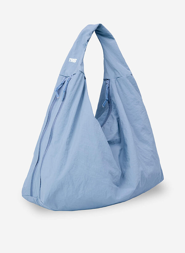 Túi tote size lớn BINDLE TOTE BAG - SHO 0004 - Màu xanh dương - VASCARA