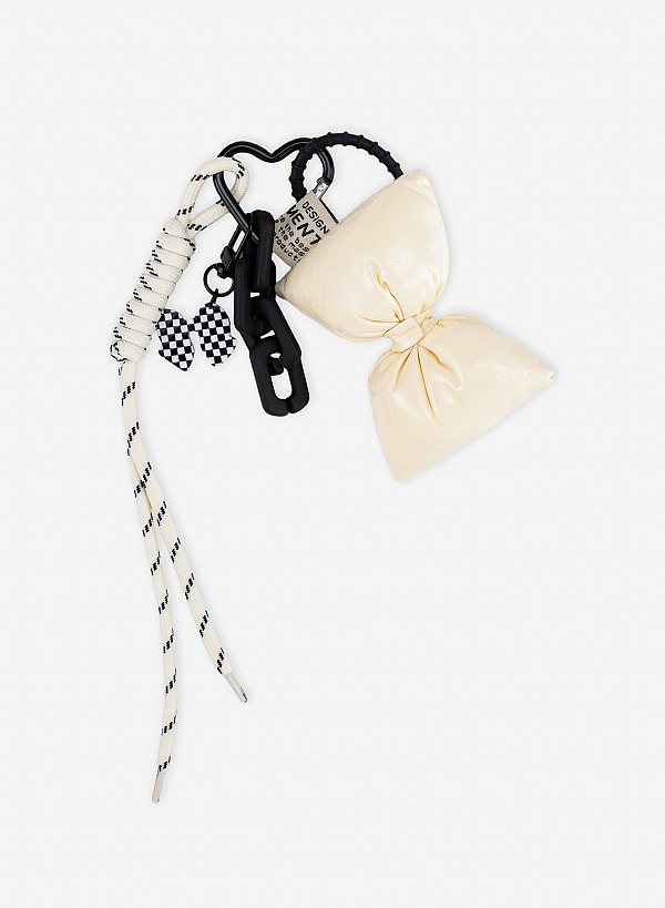 Charm nơ chần bông vàng - CHM 0066 - Màu vàng - VASCARA