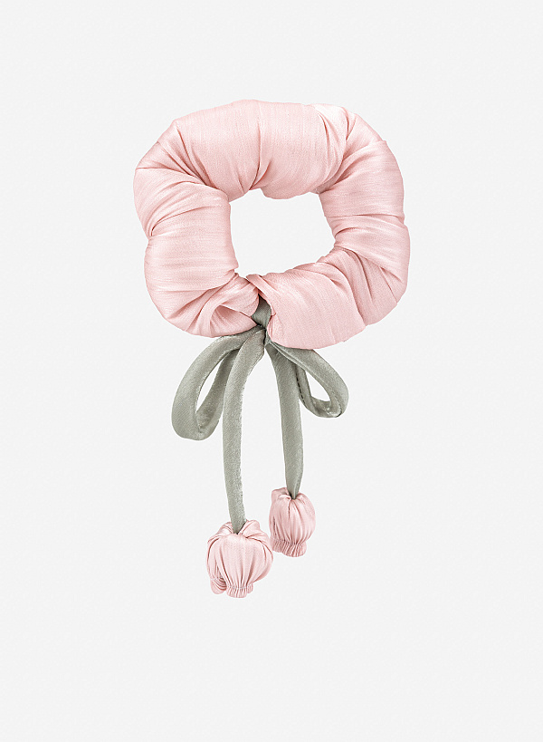 Dây buộc tóc hoa tulip - ACC 0054 - Màu hồng - VASCARA