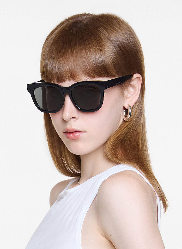 Kính mát dáng wayfarer Gina - WAY 0074 - Màu đen - VASCARA