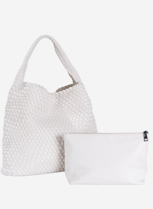 Túi đan dây đeo vai LOOM HOBO BAG - SHO 0006