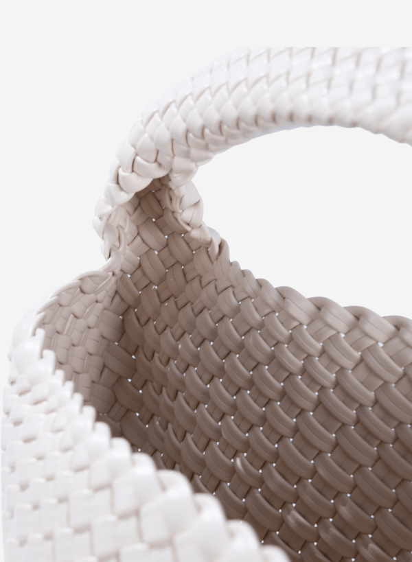 Túi đan dây đeo vai LOOM HOBO BAG - SHO 0006 - Màu kem - VASCARA