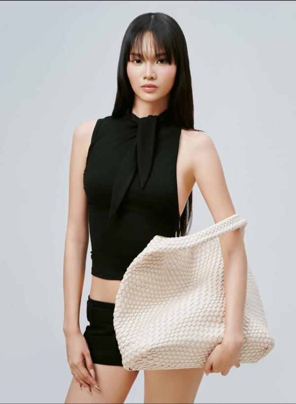 Túi đan dây đeo vai LOOM HOBO BAG - SHO 0006