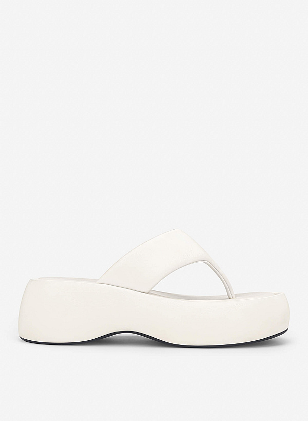 Dép chunky flatform thời thượng