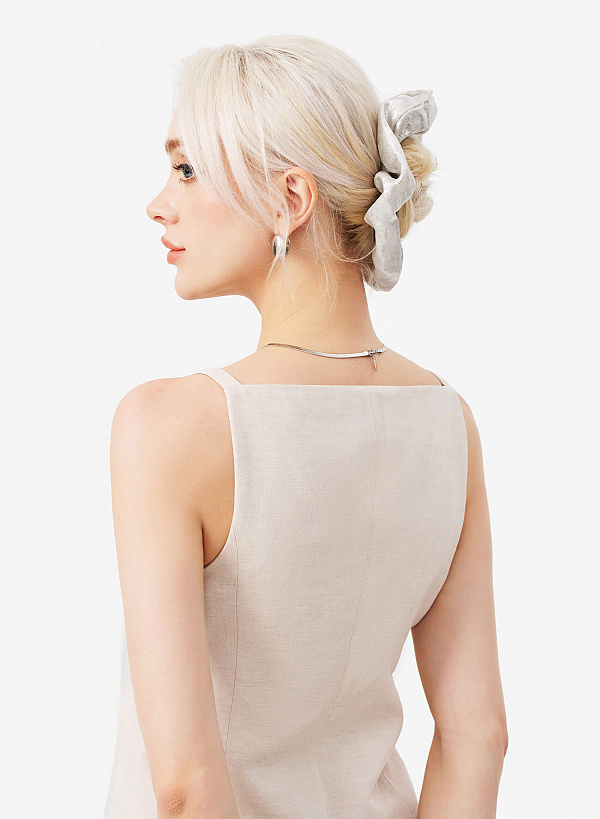 Cột tóc scrunchie