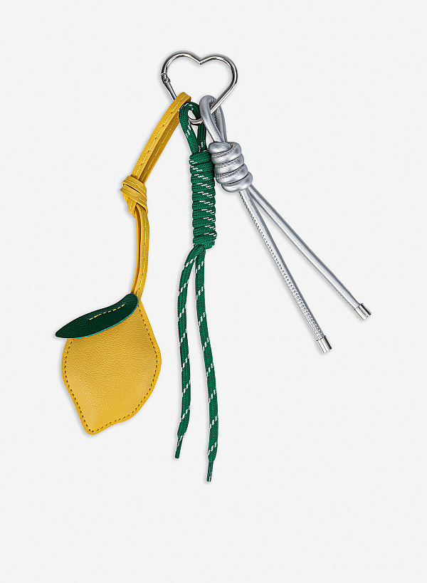 Charm dây hoạ tiết chanh - BCH 0003 - Màu vàng - VASCARA