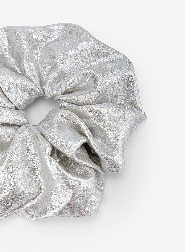 Cột tóc scrunchie - HSS 0002 - Màu kem - VASCARA