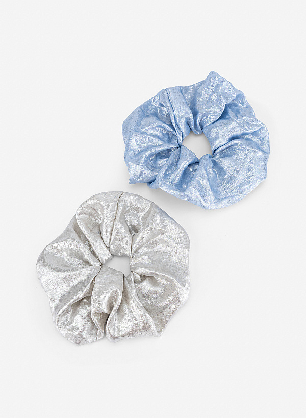 Cột tóc scrunchie - HSS 0002 - Màu kem - VASCARA