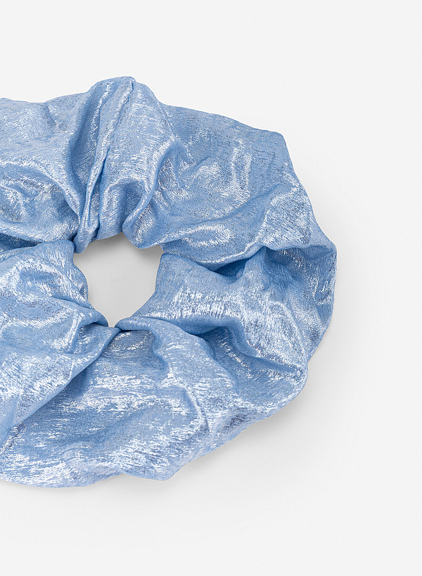 Cột tóc scrunchie - HSS 0002 - Màu xanh dương - VASCARA