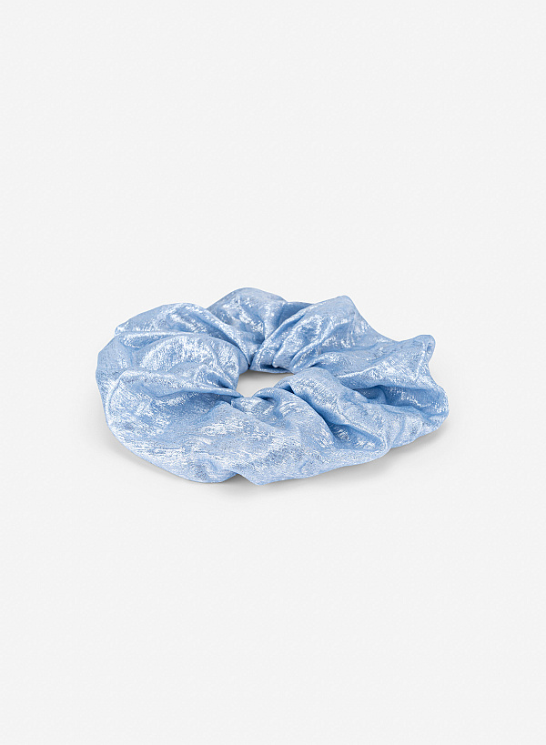 Cột tóc scrunchie - HSS 0002 - Màu xanh dương - VASCARA