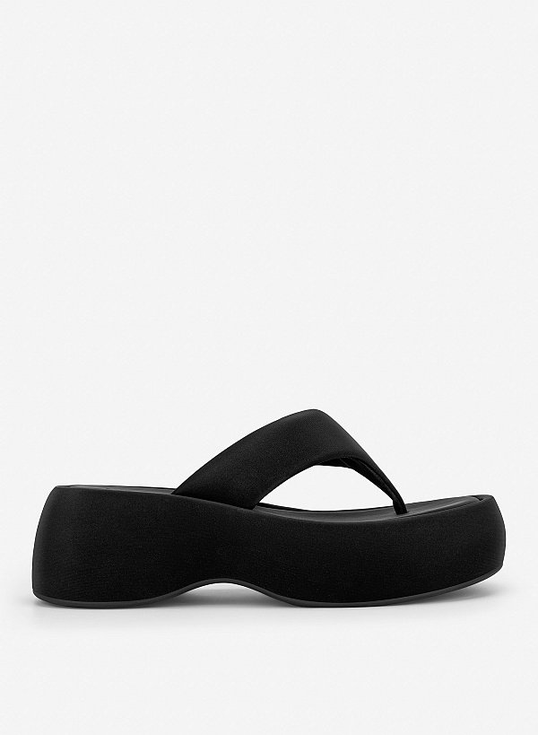 Dép chunky flatform thời thượng