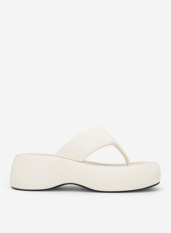 Dép chunky flatform thời thượng
