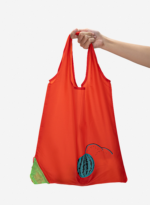 Túi đa năng fold & go - họa tiết dưa hấu