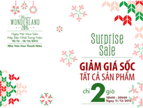 Surprise Sale - Giảm giá sốc tất cả sản phẩm