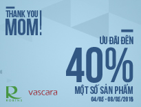 Vascara - Robins - THANK YOU, MOM! - Ưu đãi đến 40% 