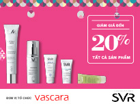 SVR - Giảm giá 20% tất cả sản phẩm