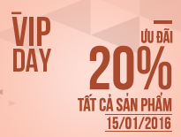 Vascara - Parkson - VIP Day - Ưu đãi 20% tất cả sản phẩm
