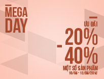 Vascara Vincom - Mega Day - Ưu đãi 20 - 40% một số sản phẩm