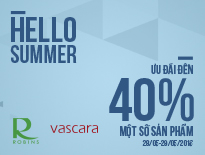 Vascara Robins - Hello Summer - Ưu đãi đến 40%