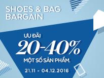 Vascara Aeon Mall Tân Phú – Shoes & Bag Bargain - Ưu đãi từ 20-40% một số sản phẩm