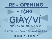 Re Opening - Vascara Đinh Tiên Hoàng – Tặng Giày/Ví cho hóa đơn từ 1.000.000 đồng 