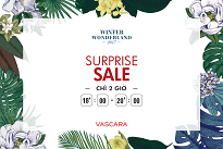 Surprise Sale – Giá sốc sập sàn tại Winter Wonderland 2017 từ 18h – 20h hôm nay