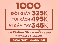 Vascara Online Store – 1000 Giày/Túi/Ví mỗi ngày