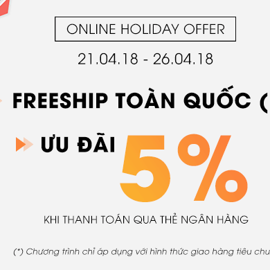 ONLINE HOLIDAY OFFER