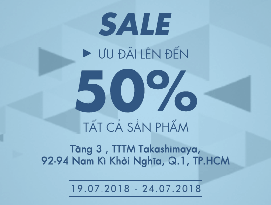 ƯU ĐÃI LÊN ĐẾN 50% TẤT CẢ SẢN PHẨM VASCARA CHỈ CÓ TẠI TAKASHIMAYA