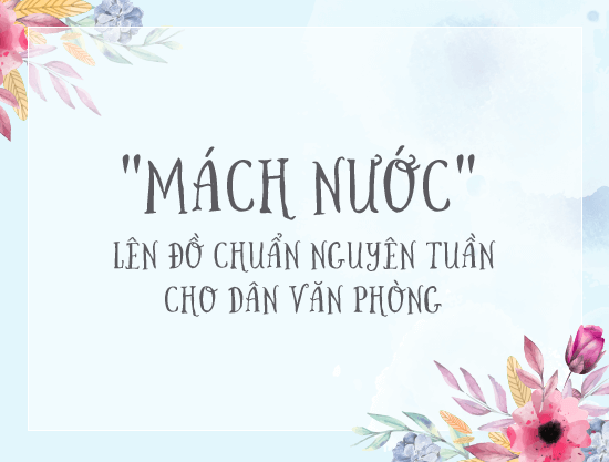 “Mách nước” lên đồ chuẩn nguyên tuần cho các nàng văn phòng