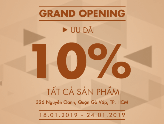 Grand Opening Vascara Nguyễn Oanh - Ưu đãi 10% tất cả sản phẩm
