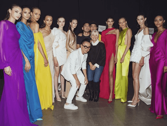 Hình ảnh hậu trước trước giờ G của BST Đi tìm hạt sương nghiêng tại New York Fashion Week 2019 