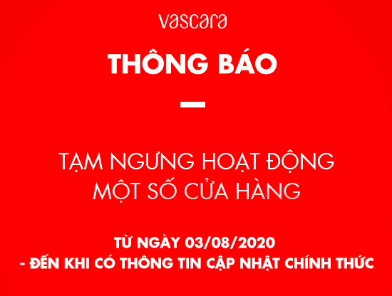 THÔNG BÁO TẠM NGƯNG HOẠT ĐỘNG MỘT SỐ CỬA HÀNG