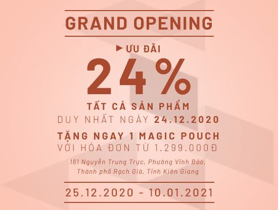 Grand Opening Vascara 161 Nguyễn Trung Trực - Thành phố Rạch Giá