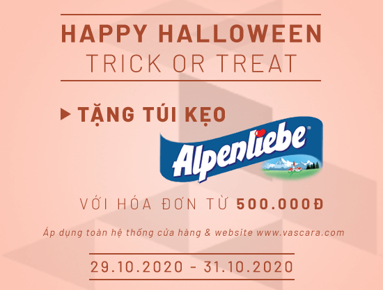 Happy Halloween – Nhận ngay túi kẹo ngọt ngào Alpenliebe