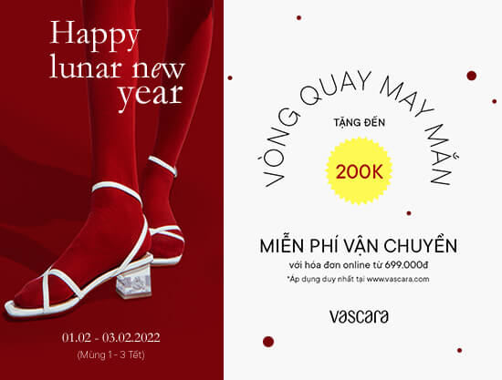 Happy Lunar New Year - Vòng quay may mắn cùng quà tặng đến 200.000đ