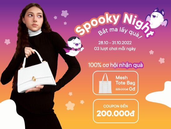 Spooky Night - Bắt ma lấy quà cùng ưu đãi “ú òa” dịp Halloween