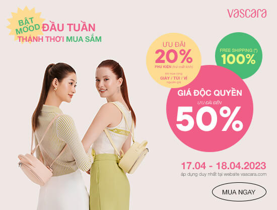 Bật mood đầu tuần, thảnh thơi mua sắm: Ưu đãi độc quyền online đến 50%