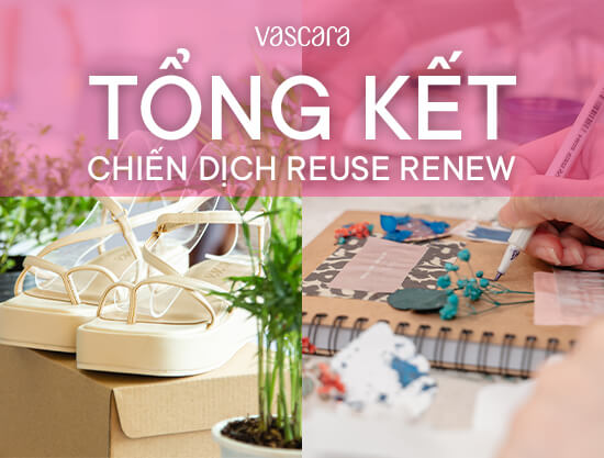 Lần đầu tiên Vascara tổ chức workshop tái chế hộp giày cũ cực ý nghĩa trong chiến dịch Reuse Renew