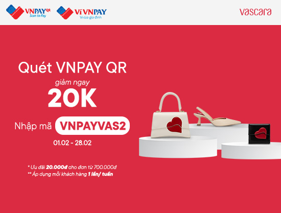 Quét VNPAY-QR ưu đãi ngay 20.000đ – Áp dụng cho mỗi khách hàng 1 lần/ tuần