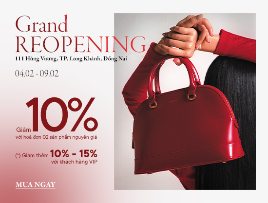 Grand Reopening cửa hàng Vascara Long Khánh - Ưu đãi 10% khi mua hoá đơn từ 02 sản phẩm + Được áp dụng thẻ VIP.