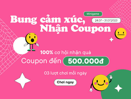 BUNG CẢM XÚC - NHẬN COUPON