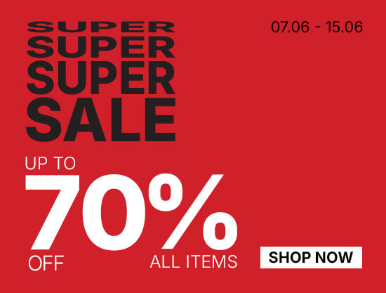 SUPER SALE - THE BIGGEST SUMMER SALE EVER!