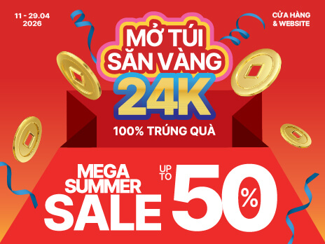 MEGA SUMMER SALE: ĐÓN HÈ MÊ SAY - SĂN SALE CỰC CHÁY