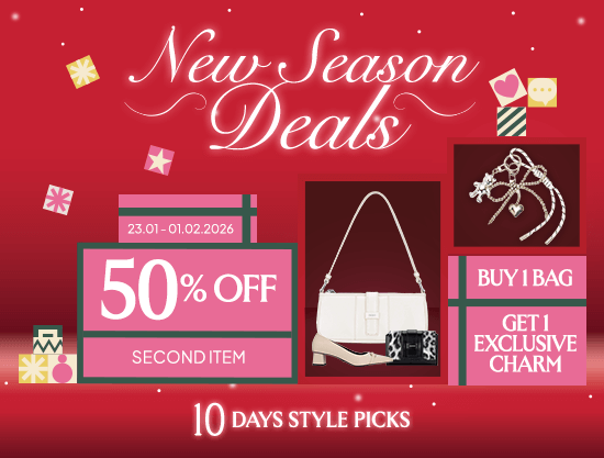 NEW SEASON DEALS - ENJOY INTO 50% OFF WITH SPECIAL GIFTS