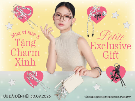 PETITE EXCLUSIVE GIFT - VÍ XINH, CHARM ĐỒNG ĐIỆU