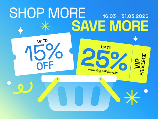 VIP NEW SCHEME - SHOP MORE, SAVE MORE